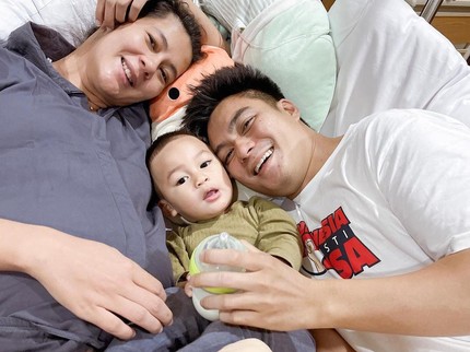 Kiano Sakit & Paula Nangis, Baim Wong Stres Lihat Anak Diinfus Berkali-kali