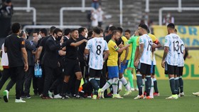Pernyataan Conmebol soal Laga Brasil vs Argentina Dihentikan