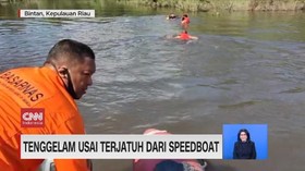 VIDEO: Tewas Tenggelam Usai Terjatuh dari Speedboat