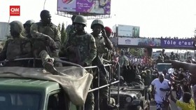 VIDEO: Warga Guinea Bersorak Rayakan Kudeta Militer