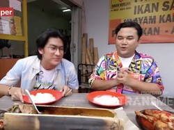 Bikin Laper! Ncess Nabati Cicip Patin Bakar Bambu dan Ayam Sambal Gami