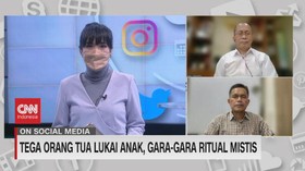 VIDEO: Tega Orang Tua Lukai Anak, Gara-Gara Ritual Mistis