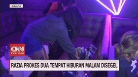 VIDEO: Razia Prokes, Dua Tempat Hiburan Malam Disegel