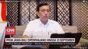 VIDEO: PPKM Jawa Bali Diperpanjang Hingga 13 September