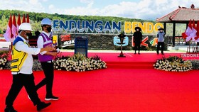Jokowi Berpesan Bendungan Bendo Dimanfaatkan dengan Baik
