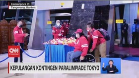 VIDEO: Rombongan Terakhir Kontingen Paralimpiade Tiba