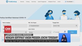 VIDEO: Mengapa Sertifikat Vaksin Presiden Jokowi Tersebar