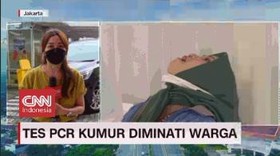 VIDEO: Tes PCR Kumur Diminati Warga