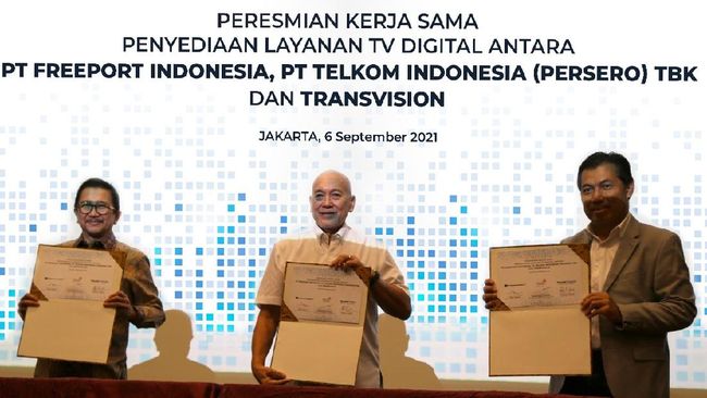 Transvision & Telkom Hadirkan Layanan TV Digital di Freeport