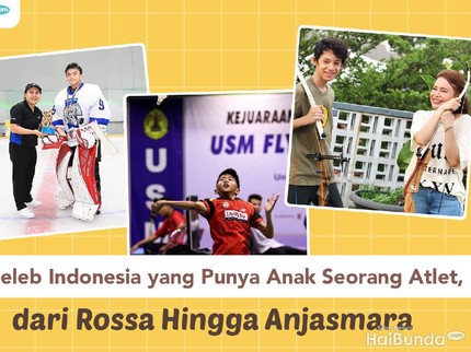 5 Seleb Indonesia yang Punya Anak Seorang Atlet, dari Rossa Hingga Anjasmara