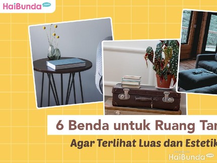 6 Benda untuk Ruang Tamu Minimalis Bunda Agar Terlihat Luas dan Estetik