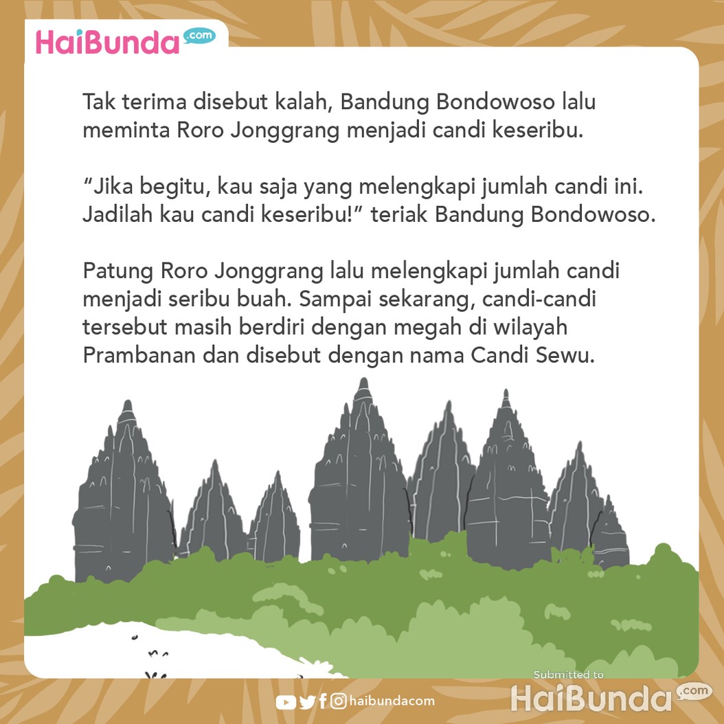 Cerita Nusantara Roro Jonggrang