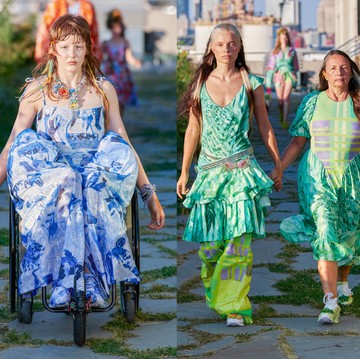 Tampilkan Model Disabilitas dan Berusia Lanjut, Collina Strada Tebar Spirit Inklusif di New York Fashion Week