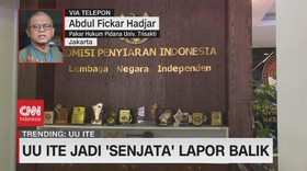 VIDEO: UU ITE Jadi 'Senjata' Lapor Balik