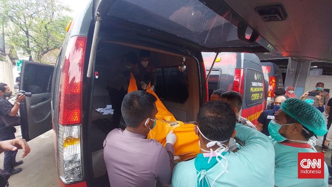 Proses identifikasi seluruh korban tewas kebakaran Lapas Kelas I Tangerang, Banten, bakal dilakukan di RS Polri, Kramat Jati, Jakarta Timur.