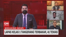 VIDEO: Lapas Tangerang Terbakar, 41 Tewas