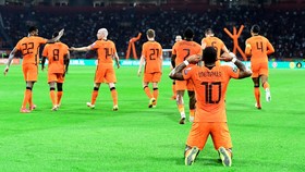 FOTO: Belanda Pesta Gol Atas Turki