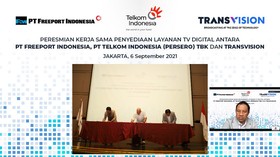 Telkom & Transvision Sediakan Layanan TV Digital di Freeport