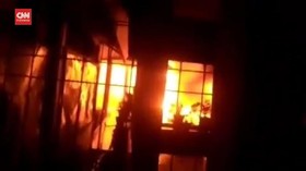 VIDEO: Saat Kobaran Api Hanguskan  Lapas  Kelas I Tangerang