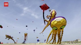 VIDEO: Festival Layang-layang di Inggris Kembali Digelar