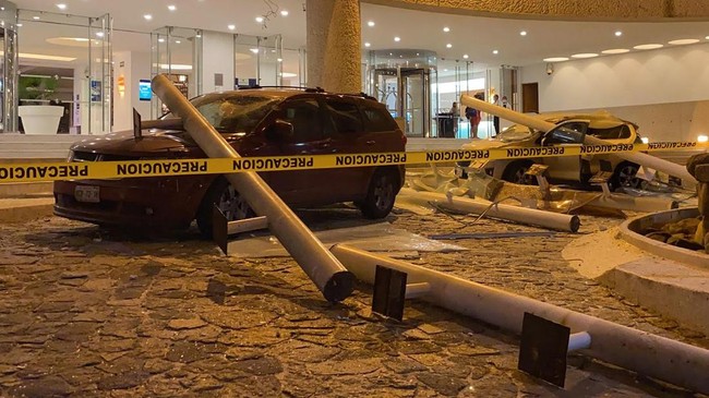 FOTO: Warga Meksiko Kalang Kabut Diguncang Gempa 7 Magnitudo