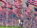 FOTO: Kibar 3 Ribu Bendera AS Peringati 9/11 Kelabu