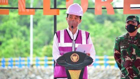 Paselloreng Diresmikan Jokowi, WIKA Kebut 3 Bendungan Lain