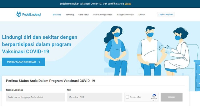 Cara Gampang Cek Sertifikat Vaksin Covid-19 di PeduliLindungi, Lakukan Ini Kalau Nggak Bisa Muncul!