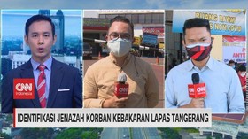 VIDEO: Identifikasi Jenazah Korban Kebakaran Lapas
