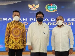 COVID di Sumut Tinggi, Airlangga: Kalau Kendor Kasusnya Meledak Lagi