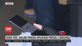 VIDEO: Naik KRL Wajib Pindai Aplikasi Peduli Lindungi