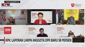 VIDEO: KPK: Laporan LHKPN Anggota DPR Baru 58 Persen