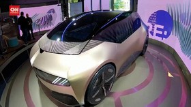 VIDEO: BMW Pamer Mobil Futuristik yang Bisa Didaur Ulang