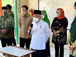 Pesan Wapres untuk Siswa Sekolah Tatap Muka di Bogor