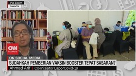 VIDEO: Sudahkah Pemberian Vaksin Booster Tepat Sasaran