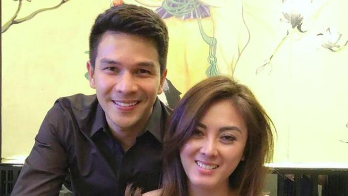 Momen ulang tahun Dhena Devanka rayakan dengan Jonathan Frizzy