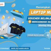 Ada Hadiah Laptop MacBook untuk Kamu yang Sudah Vaksin di CT Corp, Begini Caranya!