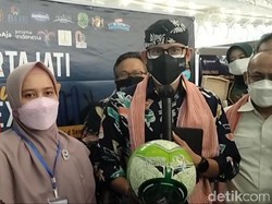 Dukung Produksi Bola Majalengka, Sandiaga Bakal Canangkan Sport Tourism
