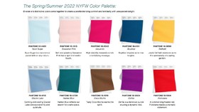 Tren Warna NYFW 2022 Pantone: Hijau Basil, Biru Masker Medis