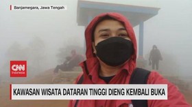 VIDEO: Kawasan Wisata Dataran Tinggi Dieng Kembali Buka