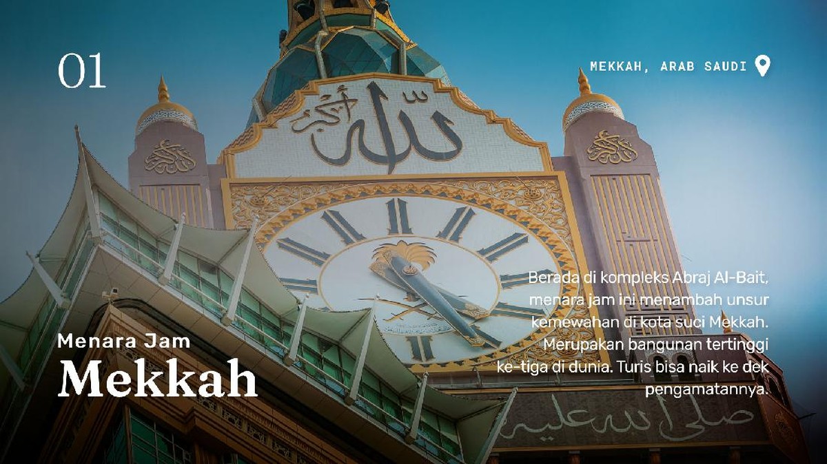 INTIP: 7 Menara Jam Terindah di Dunia
