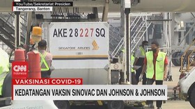 VIDEO: Kedatangan Vaksin Sinovac Dan Johnson & Johnson