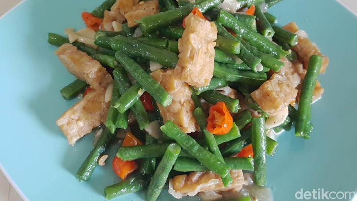 Resep Tumis Kacang Panjang dan Tempe