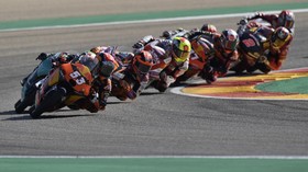 2 Kecelakaan Hebat dan Red Flag, Guevara Menang Moto3 Amerika