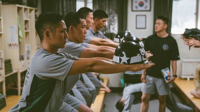Media Korea Utara menyoroti cerita korupsi militer Korsel serial negara itu yang bertajuk D.P.