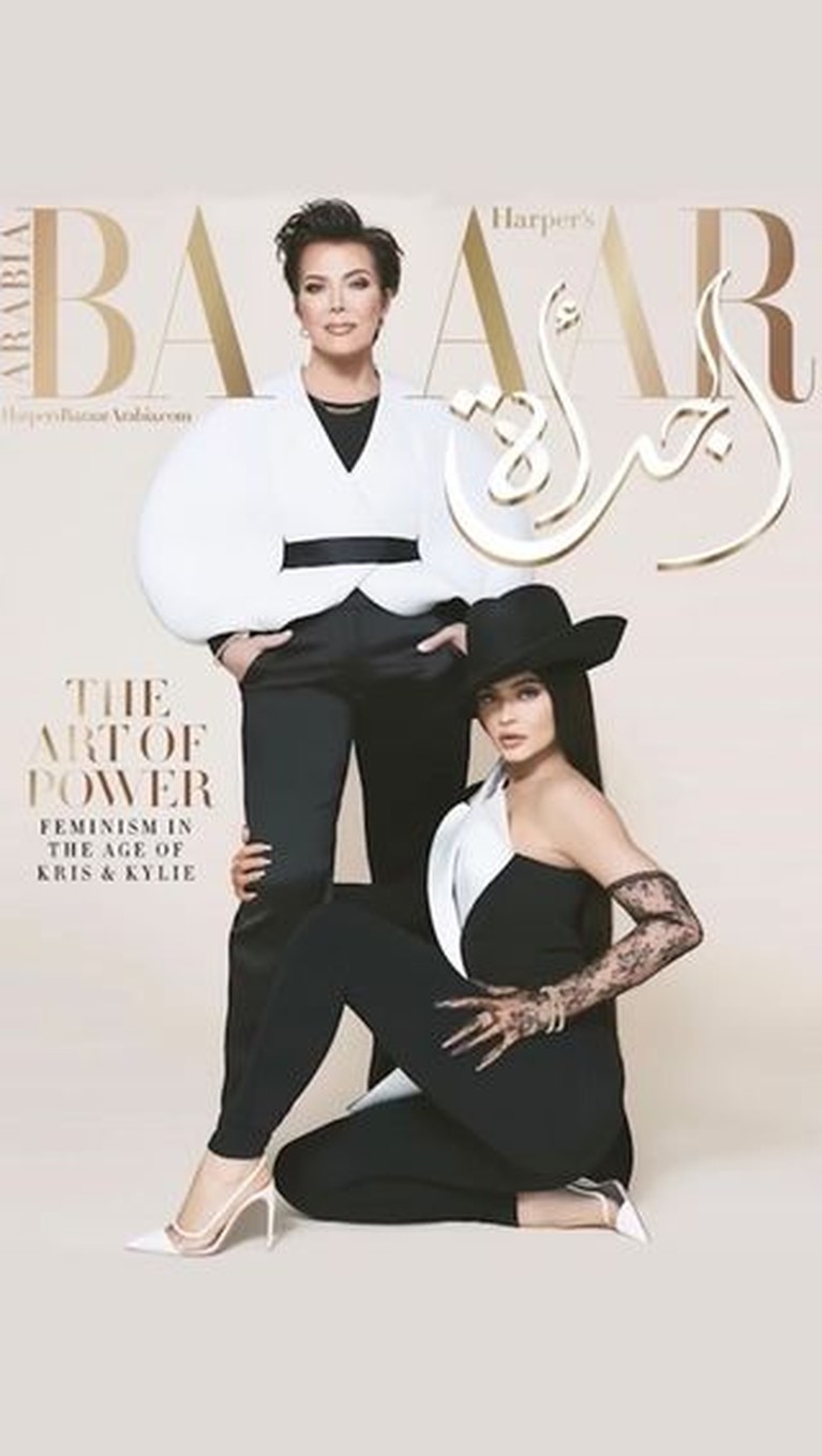 Gaya Tasya Farasya & Sang Ibunda Tiru Gaya Photoshoot Kylie dan Kris Jenner Gaya Tasya Farasya & Sang Ibunda Tiru Photoshoot Kylie dan Kris Jenner