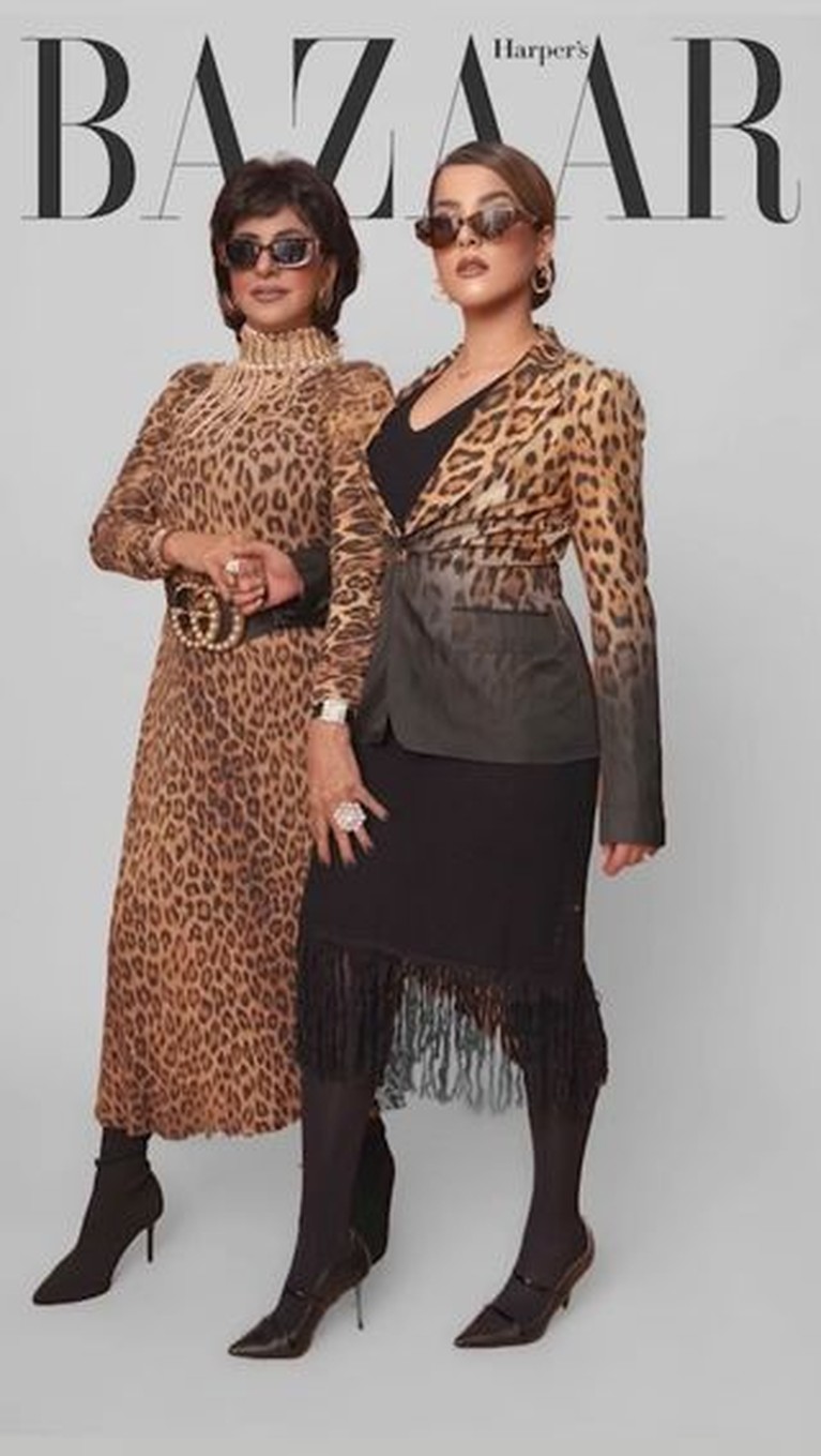 Gaya Tasya Farasya & Sang Ibunda Tiru Gaya Photoshoot Kylie dan Kris Jenner Gaya Tasya Farasya & Sang Ibunda Tiru Photoshoot Kylie dan Kris Jenner