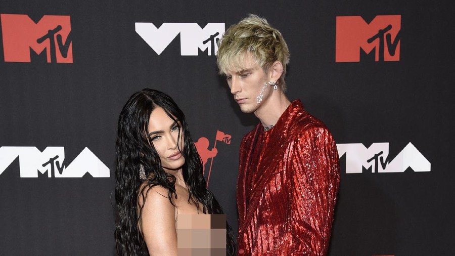Megan Fox Megan Fox arrives at the MTV Video Music Awards at Barclays Center on Sunday, Sept. 12, 2021, in New York. (Photo by Evan Agostini/Invision/AP)