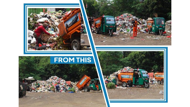 Pemprov DKI Jakarta melalui Perumda Sarana Jaya telah membangun Fasilitas Pengolahan Sampah Antara (FPSA) untuk mengurangi sampah rumah tangga.