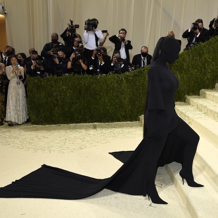 Kim Kardashian attends The Metropolitan Museum of Art's Costume Institute benefit gala celebrating the opening of the 